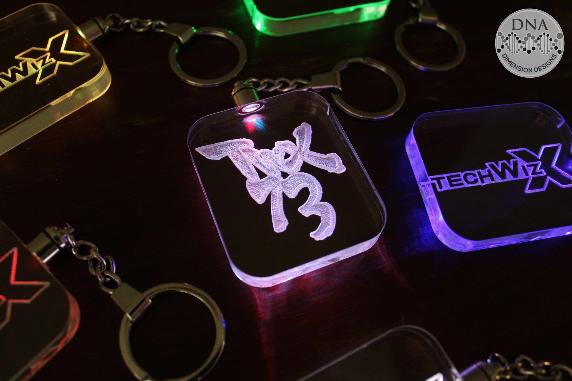 Personalized LED Keychain for Girls