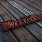 WWF WrestleFest Logo Wood Wall Art